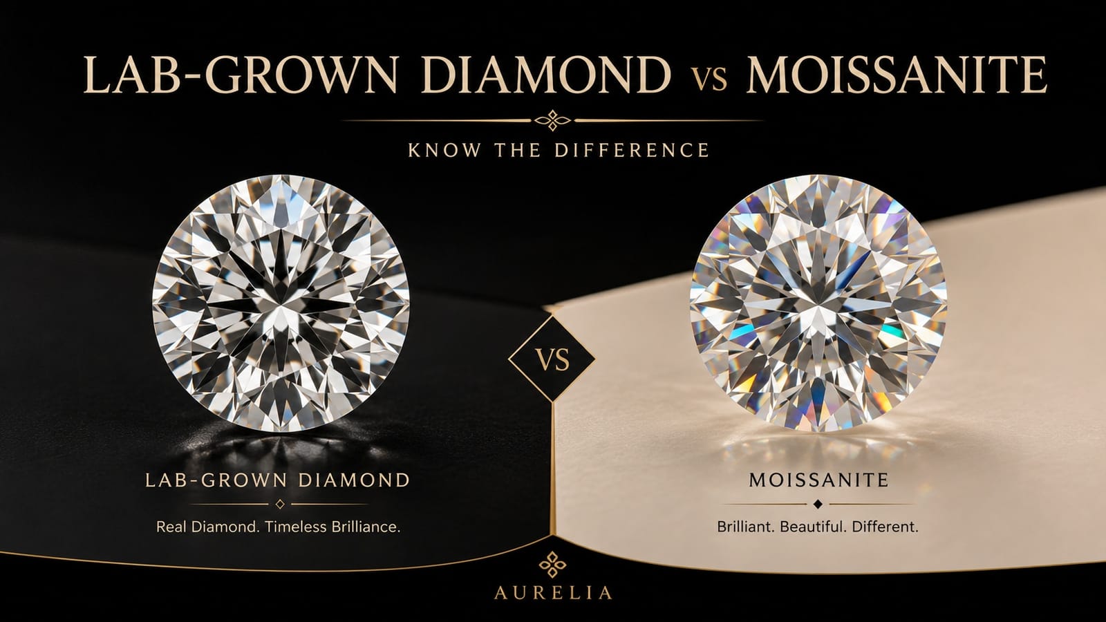 Lab-Grown Diamond vs Moissanite: Which Is Better?
